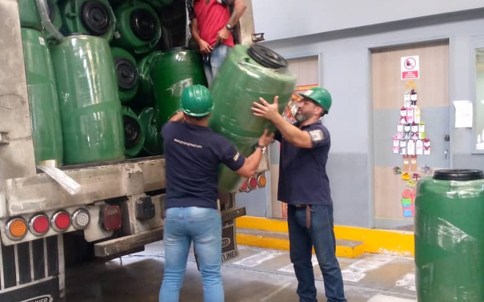 Movilización de insumos